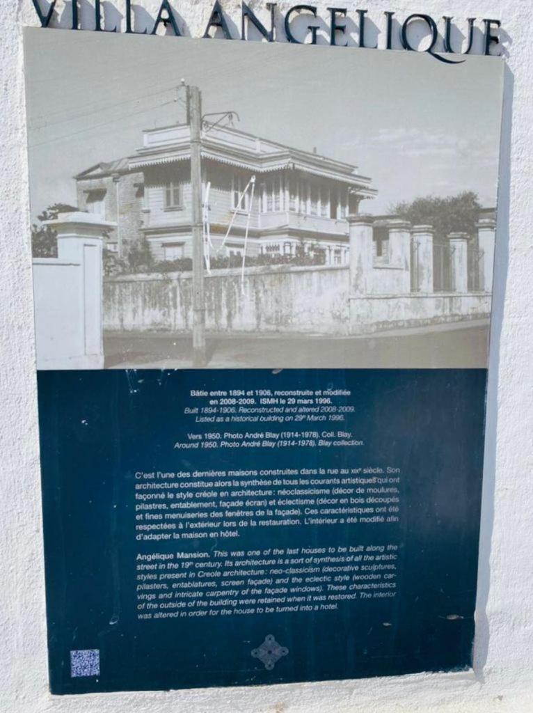 Villa Angelique - Hôtel Restaurant - Monument Historique Saint-Denis Exterior foto